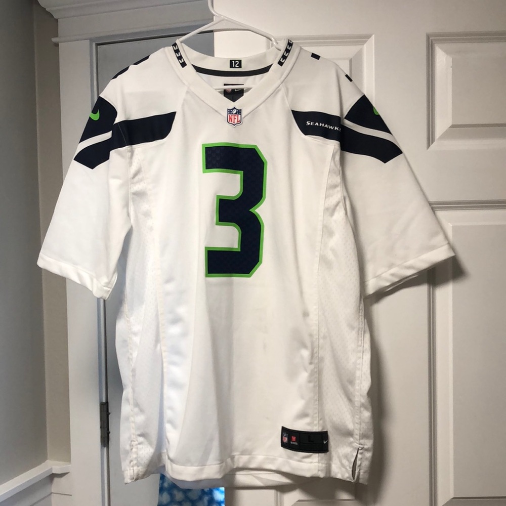 Seattle Seahawks #3 Wilson Nike pull over jersey